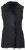 Zwart toscana schapenvacht gilet-manama voor dames