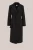 WE Fashion – Dames jas van wolmix – Slim Fit – Zwart –