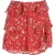 Iro bedrukte minirok in rode viscose