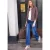 Street One Studio Dames Blouson met college details in Roze