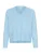Kaffe KAniel v-neck Pullover Dames Trui – Powder Blue Melange