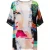 Oversized jurk met kunstprint