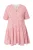 Ulla Popken Shirt  pastelblauw / rosa / wit