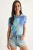 Bloemige Poloshirt Blouse