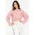 LOLALIZA gestreepte blouse met krijtstreep