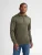 Petrol Knitwear Collar Basic M-3050-kwc207 Trui 6174 Mossy Stone