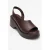 ROY Leren Wedge Sandaal (Dames)