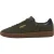 Patrick Mens Monaco Suède Cupsole Sneakers (Olijf/Zwart)