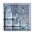 Roeckl Doek ‘PATCHWORK LEO’  hemelsblauw / rosa / zwart / wit