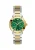 Gc Analoog horloge ‘Aura’  goud / groen / zilver