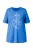 Ulla Popken Shirt  blauw / lichtblauw