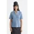 Scotch & Soda Crochet Polo Faded Denim