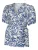 MAMALICIOUS Blouse  navy / wit