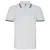 Asquith & Fox Heren Klassiek Fit getipt Poloshirt (Wit/zwart)