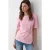 Dames T-shirt met ronde hals en korte mouwen