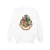 Harry Potter Jongens Sweatshirt met Gouden Inkt en Zweinsteinrest (Wit)