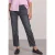 Jeans met Mid Waist-taille en Straight Leg-pijpen in casual pasvorm