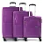 American Tourister Kofferset ‘Air Wave’  lila