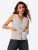 Imily Bela Gebreide bodywarmer  taupe