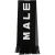 Malelions Women Logo Scarf | Black