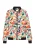 MYMO Tussenjas  turquoise / rood / zwart / offwhite