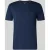 Christian Berg Men T-shirt met geribde ronde hals