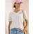 Cecil Dames Shirt met V-hals en tekstdetail in Wit