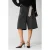 Shoeby wide leg jort met plooien – zwart