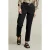 River Woods Black Cotton Chino Pants Black