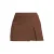 GREAT LOOKS jacquard skort met bloemenmotief bruin