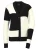 MADELEINE Gebreid vest  zwart / wit