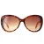 Karen Millen KM5049 102 donker tortoise bruin gradiënt zonnebril