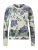 MADELEINE Trui  marine / grijs / wolwit