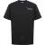 Slazenger Heren Tennis Club Rugprint Crew Hals T-shirt (Zwart)