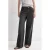Mango Rechte mid-rise jeans straight leg jeans grijs