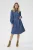 Denim Jurk CREstelle A-shape blue