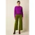 King Louie flared jeans – groen