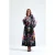 Florale Print Maxi A-Lijn Jurk