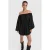 Alix the Label off shoulder modal korte jurk – zwart