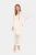 Blouse met korte mouwen A-shape Ice white