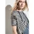 Cecil Dames T-shirt met capuchon in Blauw