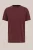 WE Fashion – Heren regular fit T-shirt – Regular fit – Bordeauxrood – Katoen –