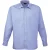 Premier Heren Premier Poplin Formeel Overhemd Met Lange Mouwen (Middenblauw)