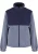 Urban Classics – Double Polarfleece Jacket – M – Donkerblauw/Grijs