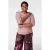 MS Mode pullover oudroze met lurex