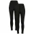 Dames legging van jersey met hoge taille Urban Classics (x2)