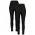 Dames legging van jersey met hoge taille Urban Classics (x2)