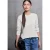 Street One Studio Dames Basic shirt met lange mouwen in Wit