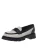 BALDININI Mocassins  lichtgrijs / zwart