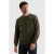 PME Legend regular fit sweater met patches – donkergroen